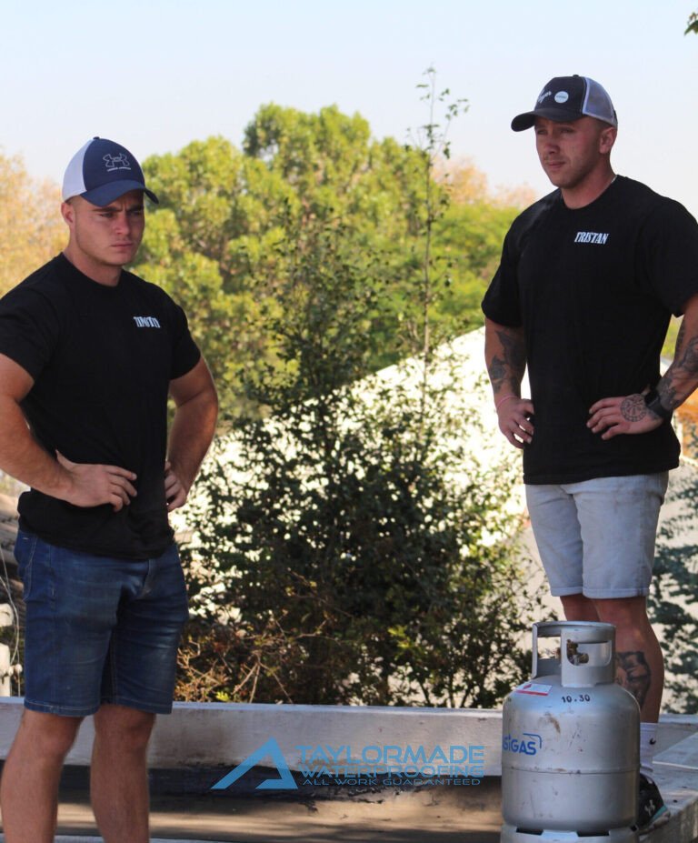 Tim and Tristan - Directors of Taylormade Waterproofing