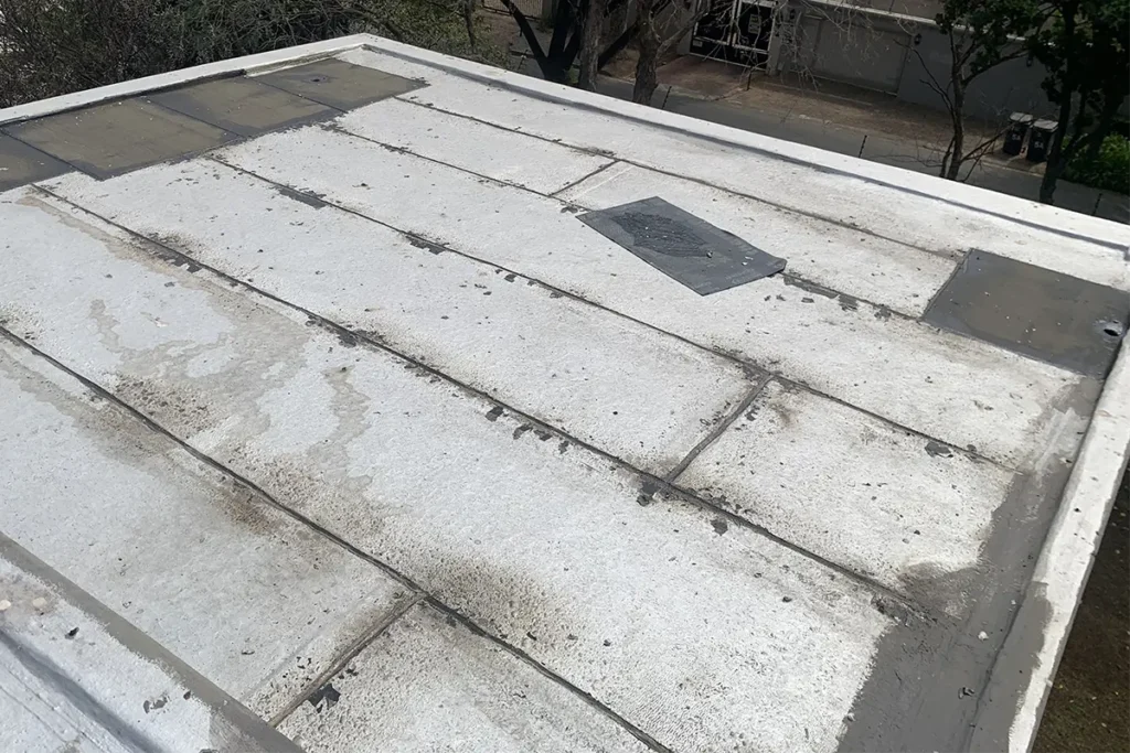flat roof waterproofing Parktown North membrane before protective coating